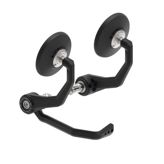 PRN015536-016116-016459-016469-016516-016518-03 - Evotech Bar End Mirrors / Brake Protector - Ducati XDiavel Black Star (2021-2022)