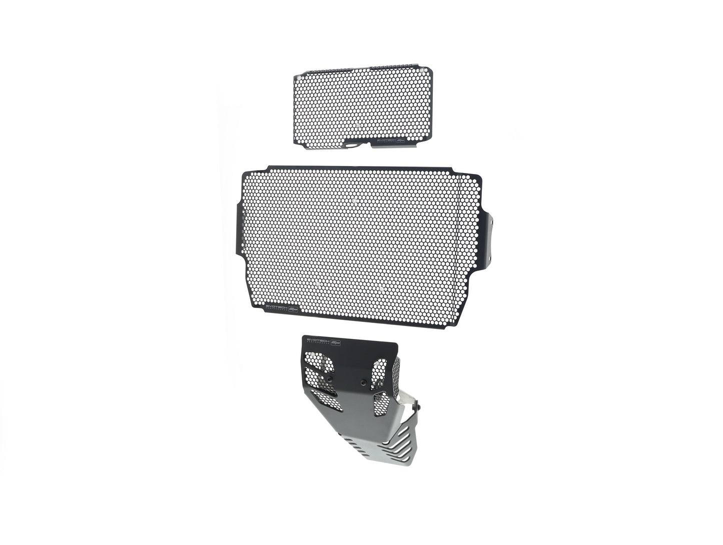 PRN012480-012481-014575 - Evotech Radiator Oil Guard Engine Guard - Set