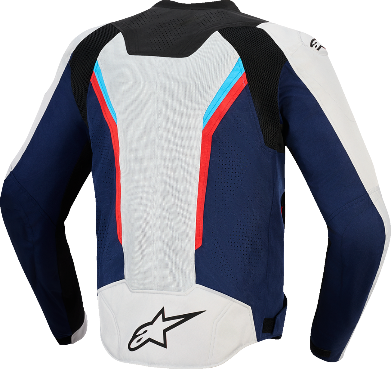Alpinestars - AST v3 Air Jacket - Silver/Deep Blue/Bright Red