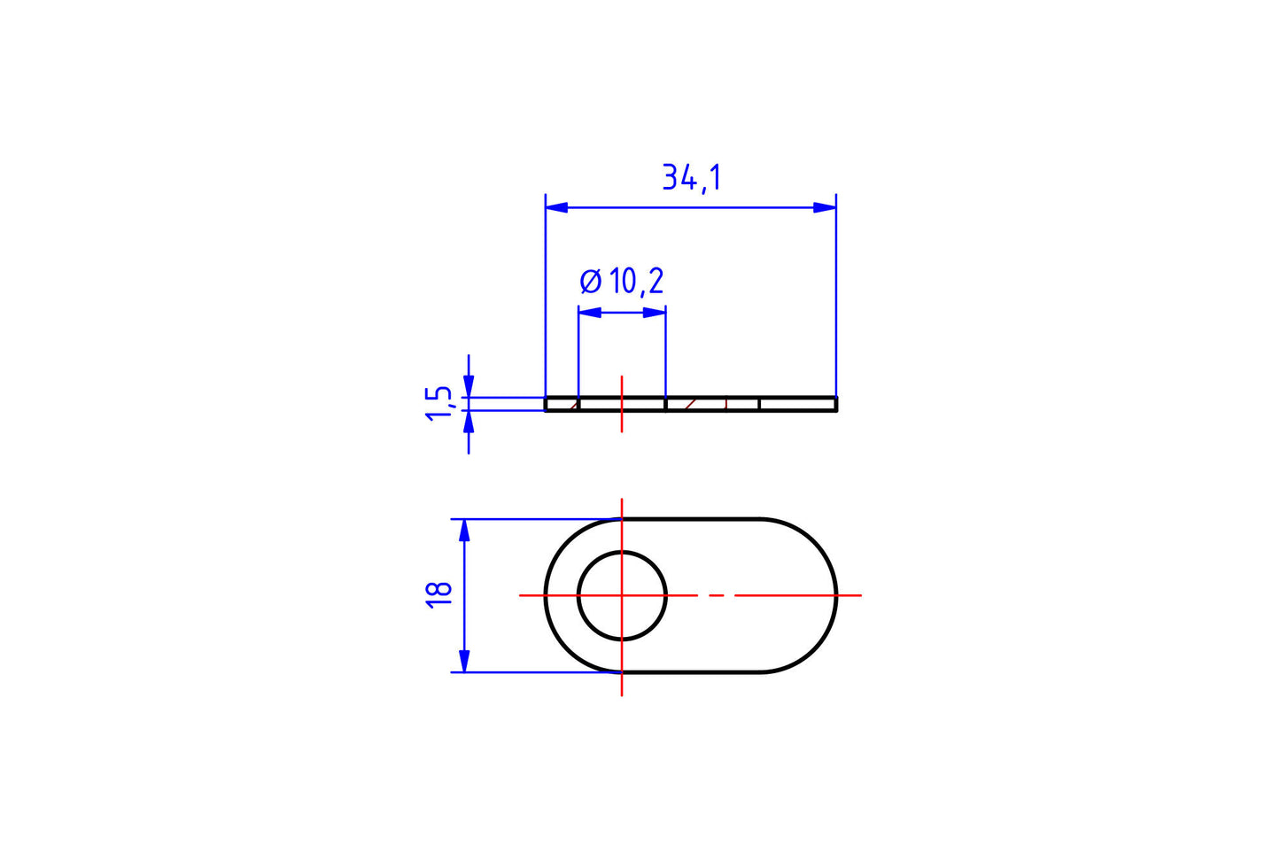 IDA01B - CNC Racing Indicator Adapter Mounts TYPE 1