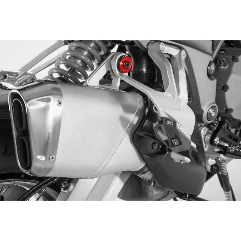 KV415 - CNC Racing Machined aluminum collar For Exhaust Mount Bolt