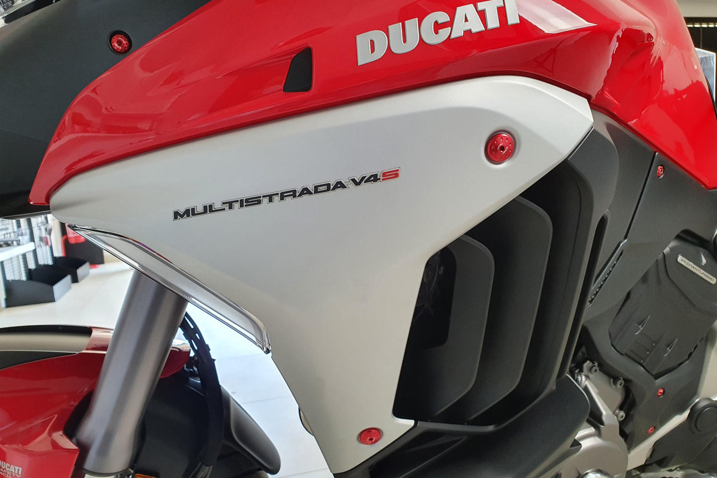 KV459 - CNC Racing Radiator Side Covers Screw Kit for the Ducati Multistrada V4