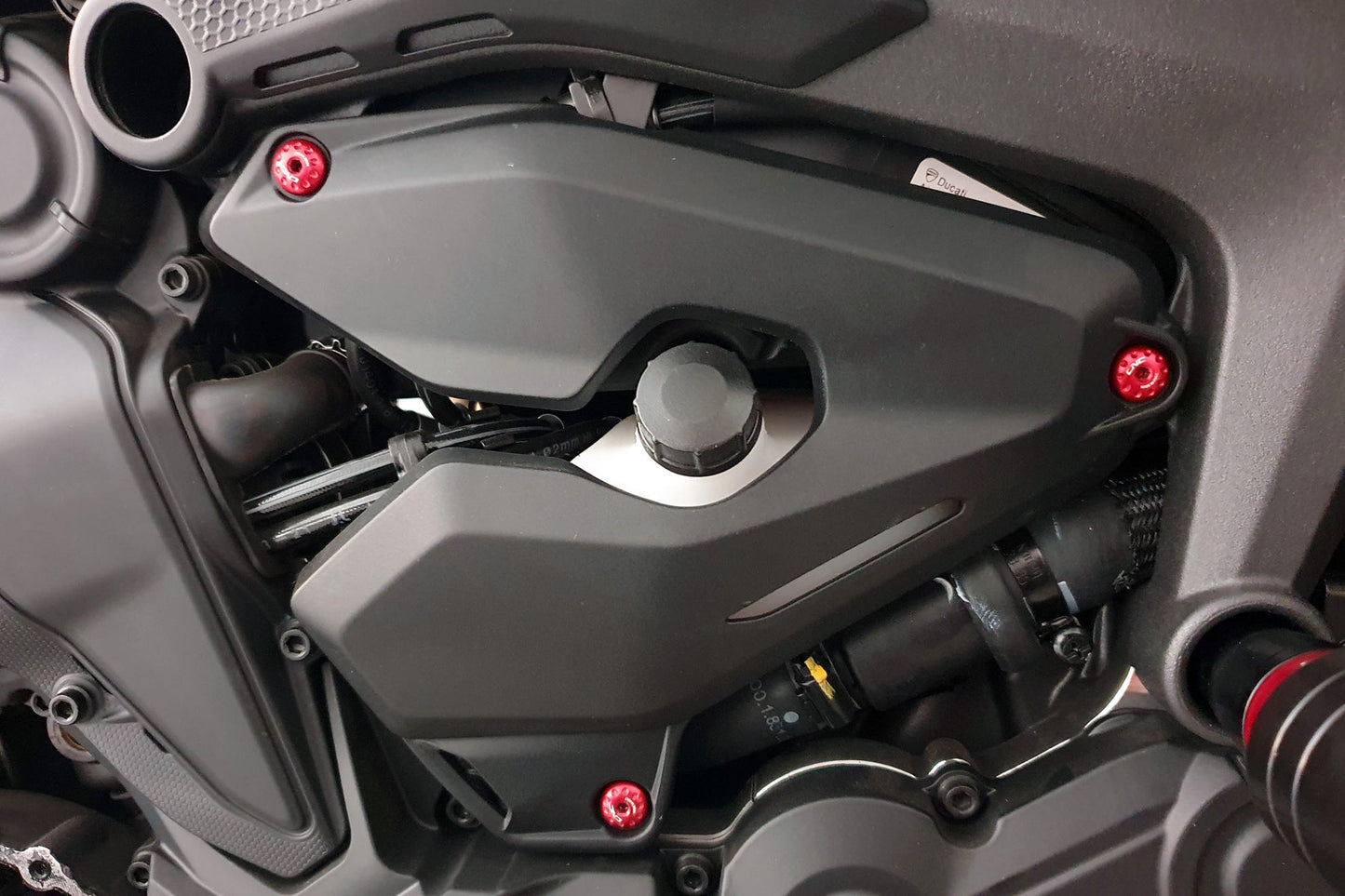 KV472 - CNC Racing Expansion Tank Screw Kit for the Ducati Monster 937