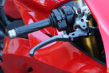 LBR04K - CNC Racing Carbon Fiber / Billet RACE Folding Adjustable Brake Lever for Ducati / MV Agusta F4 RR/RC - 190mm
