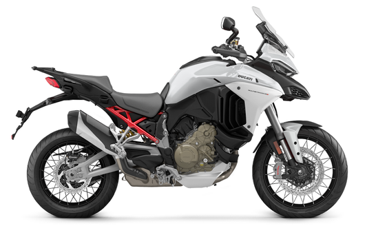 2024 Ducati Multistrada V4 S Iceberg White - Spoked Wheels