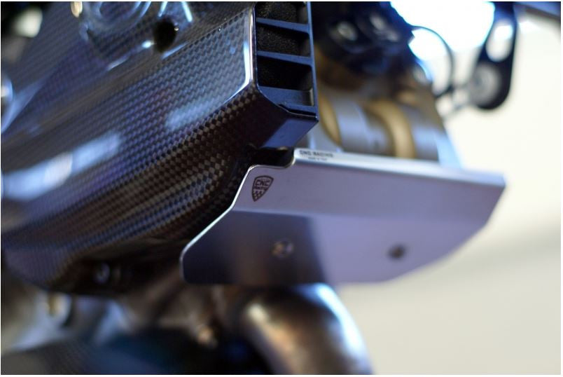 PA400N - CNC Racing Stainless Steel Engine Protection Plate For Ducati Hyper 821 Multistrada 1200 (10-14) and Monster 821