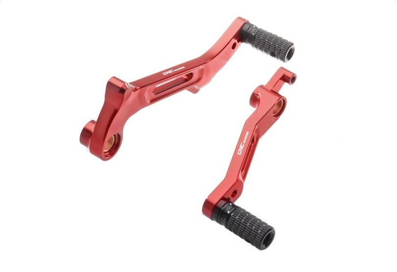 PE245 - CNC Racing 'Easy Foot Lever Kit for 2015+ Multistrada 1200/950 with Solid Toe Pegs