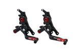 PE432BR - CNC Racing Rider Rearsets For Ducati Hypermotard 950 / SP