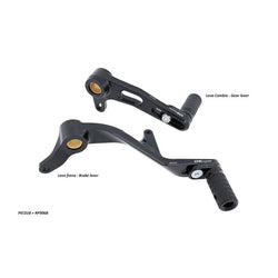 PEC01 - CNC Racing SLIDE Adjustable Foot Lever Kit for Ducati Monster 1200 / 821, and Supersport/S