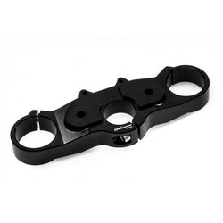 PST09B - CNC Racing Upper for Triple Clamp Kit for Ducati Scrambler, Color: Black - only works with PSA08B + PSB08B
