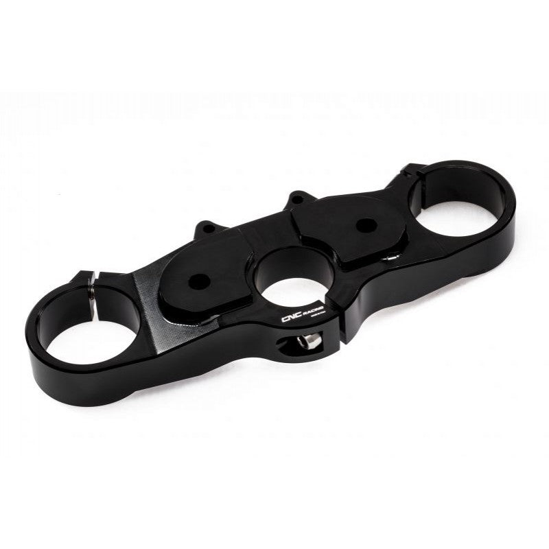PST09B - CNC Racing Upper for Triple Clamp Kit for Ducati Scrambler, Color: Black - only works with PSA08B + PSB08B