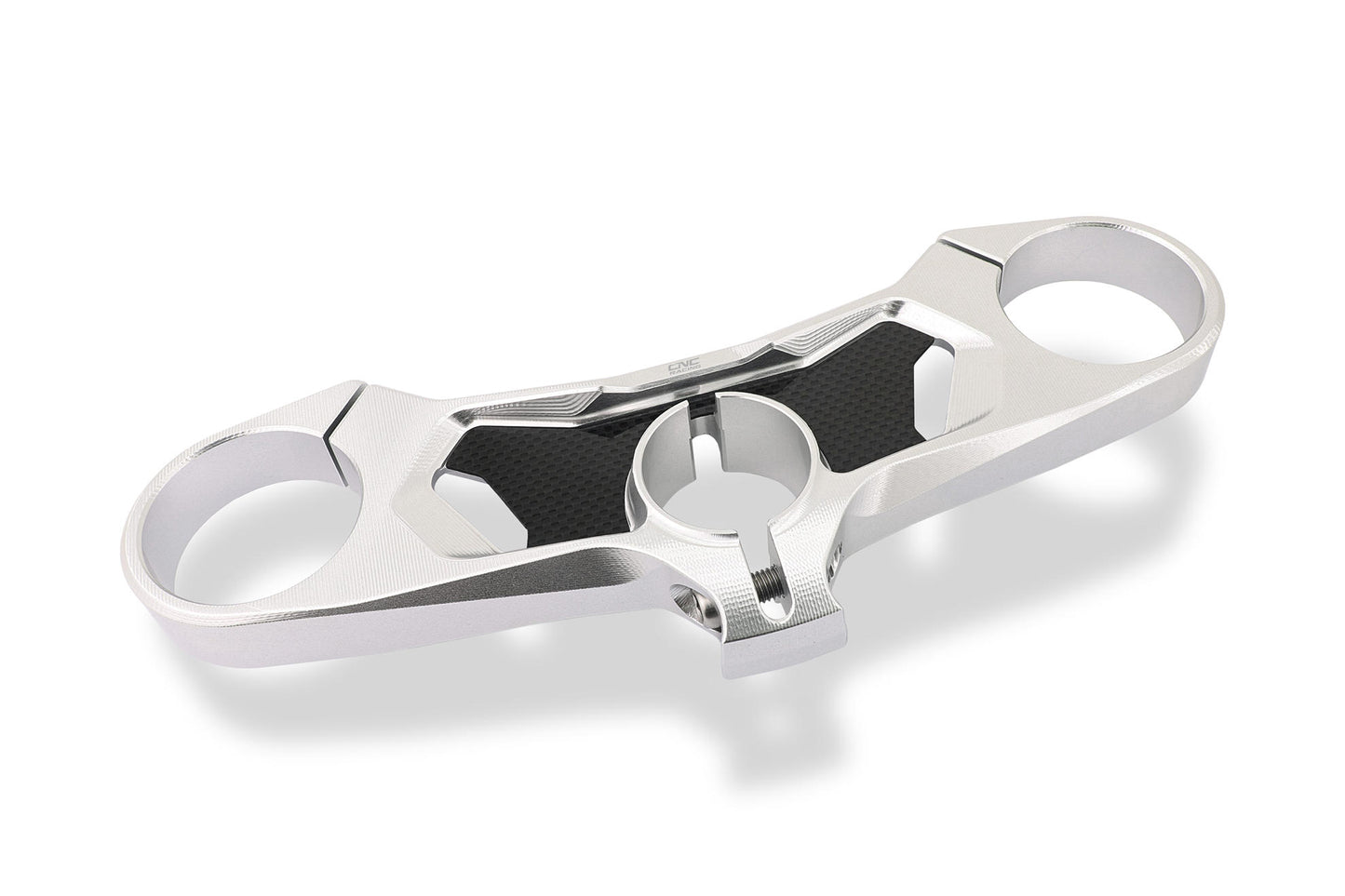PST17 - CNC Racing Carbon Fiber Inlay Upper Triple Clamp Kit for Ducati Panigale V4 / S / R / Speciale