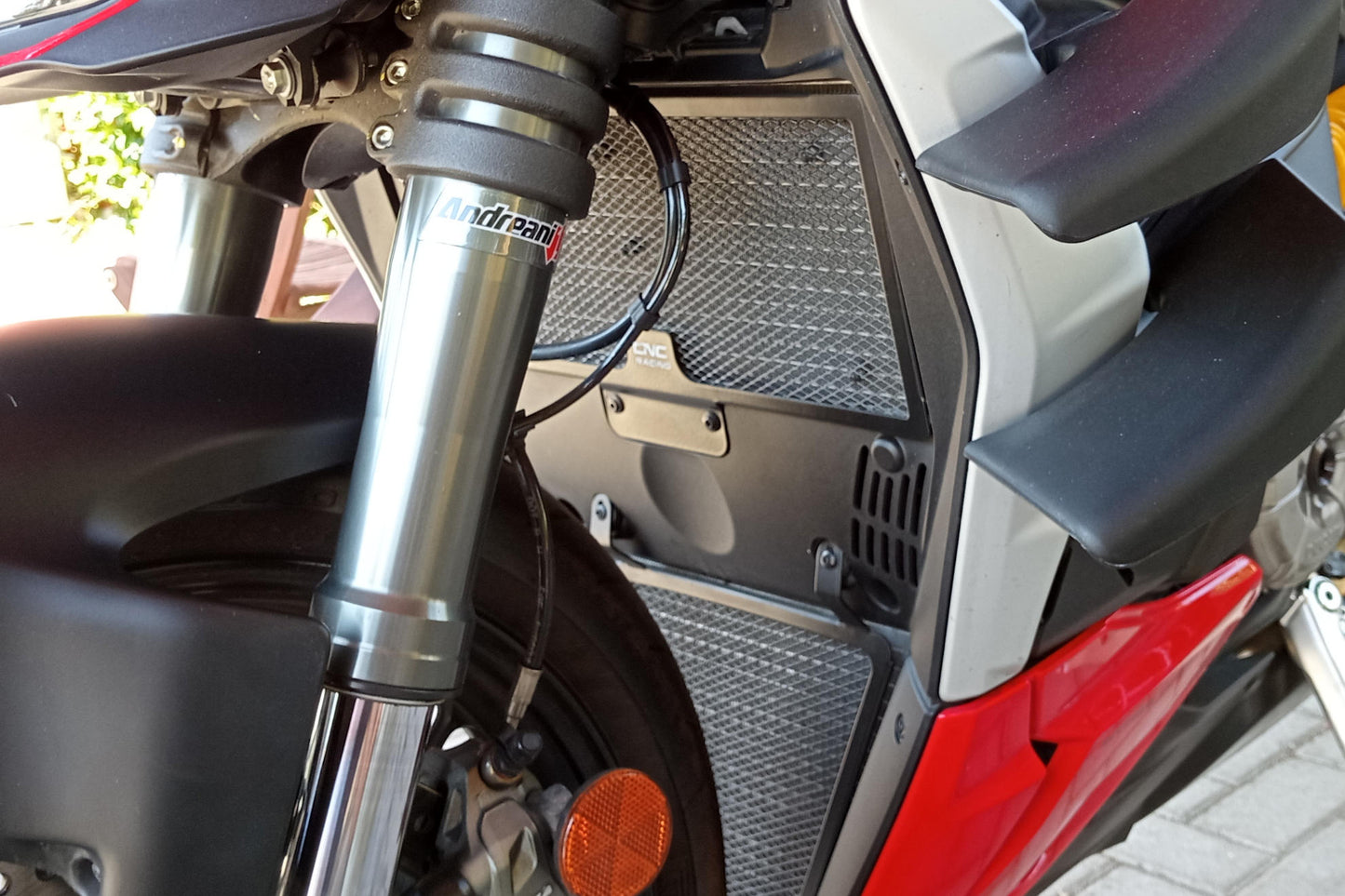 RA016B - CNC Racing Radiator Guard Kit for Ducati Streetfighter V2