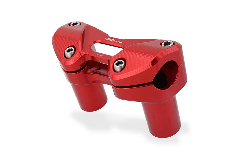 RM251 - CNC Racing Handlebar Clamp Kit with Riser for Ducati Multistrada V4 / 1260 / 1200 / 950 / V2 (2015+)