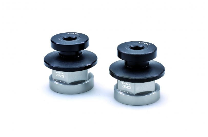 SC200 - CNC Racing Rear Wheel Axle Nut set with Rear Stand Support for Ducati Scrambler, Monster 937/797/795/696/695/400, and ST3