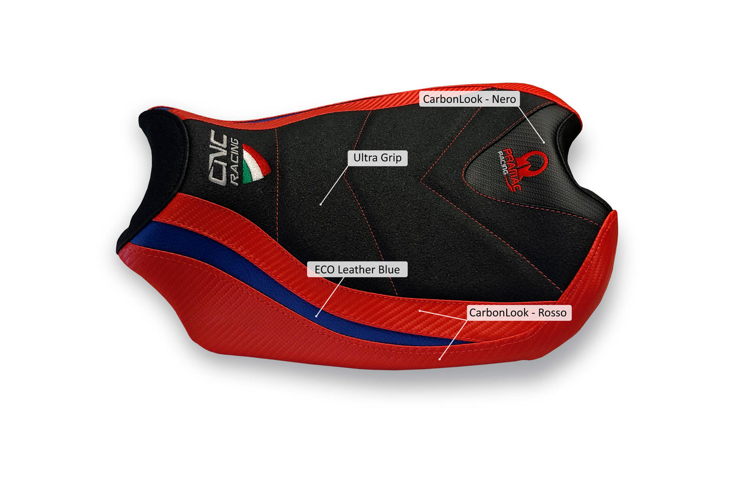 SLD01BR - CNC Racing Rider Seat Cover for the Ducati Panigale V4 / S / R / Speciale