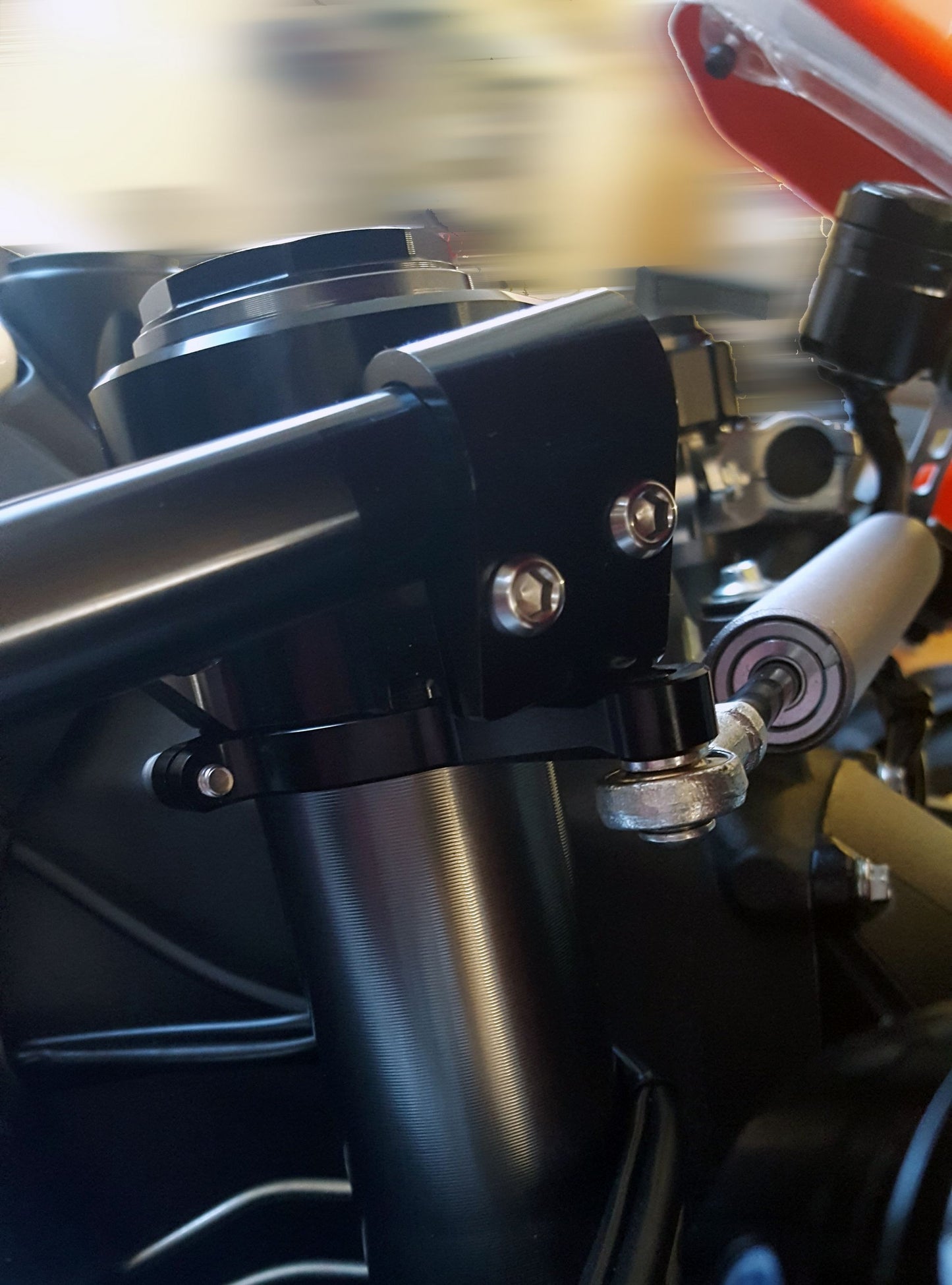 SD102B - CNC Racing - 53mm Steering Damper Mount