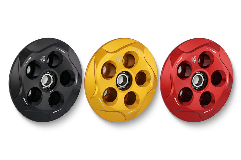 CLOSEOUT OS - Wet Clutch Pressure plate for Ducati (5 hole pattern) - Color Black