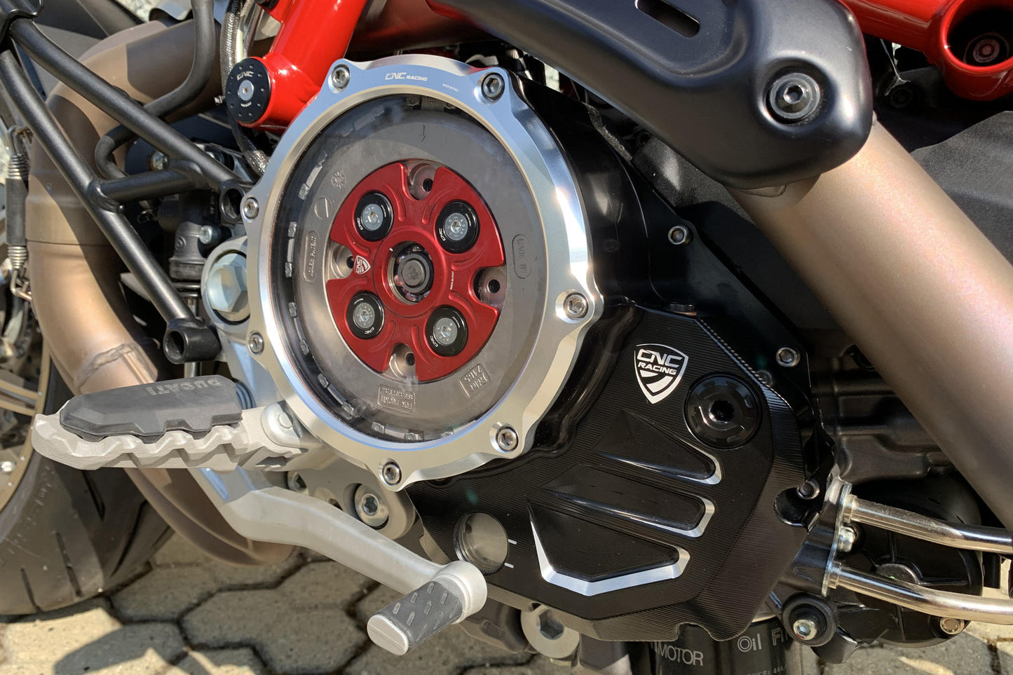 SP204 - CNC Racing Wet Clutch Pressure Plate for the Ducati Diavel (2016-2018) and Hypermotard 950 (2020+)