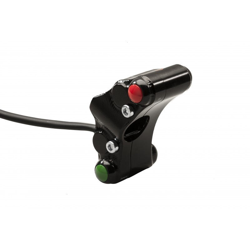 SWD01BPR - CNC Racing PRAMAC RACING LIMITED EDITION Left Hand Side Billet 7 Button STREET Switch for Ducati's