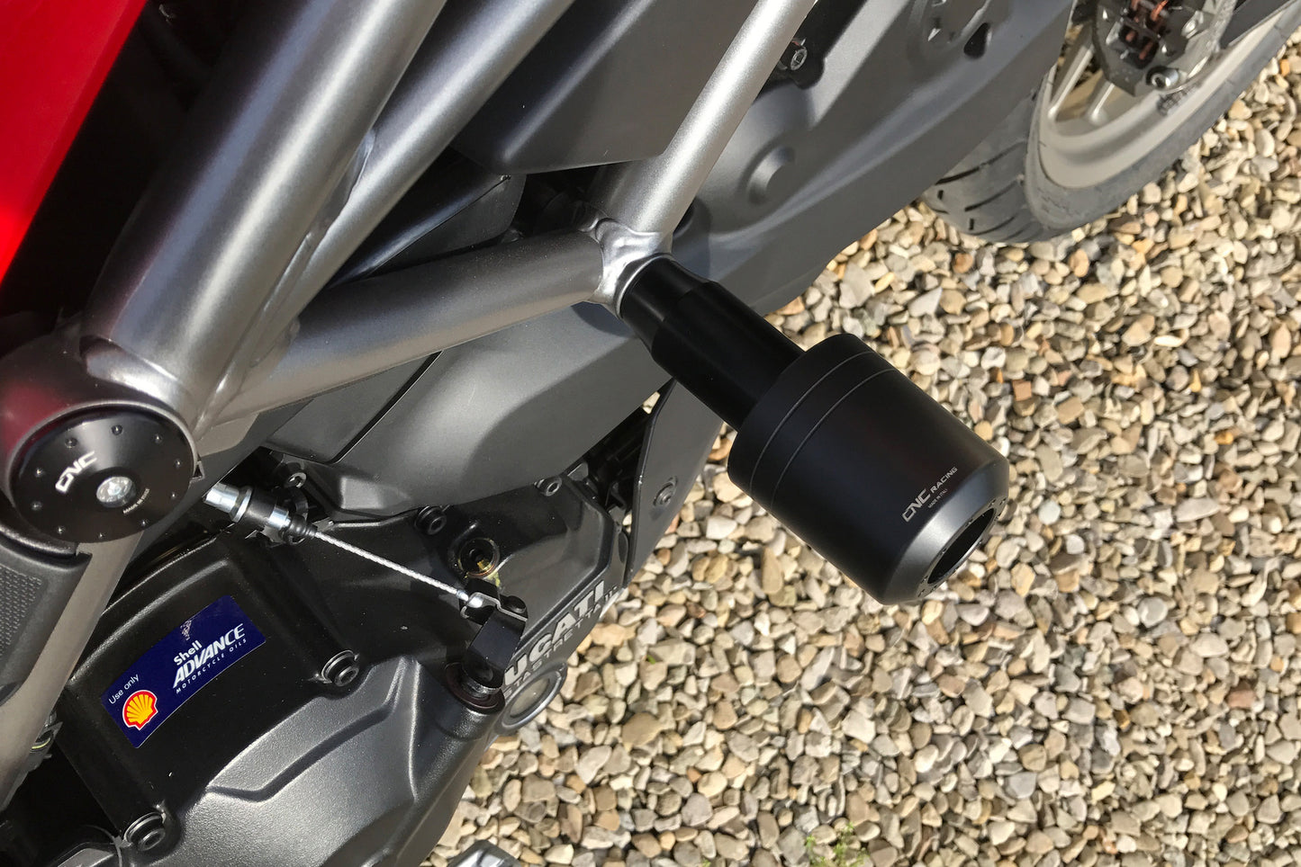 TC314B - CNC Racing Frame Slider Kit for Ducati Multistrada 1260/1200 and 950/V2 (2015+ )