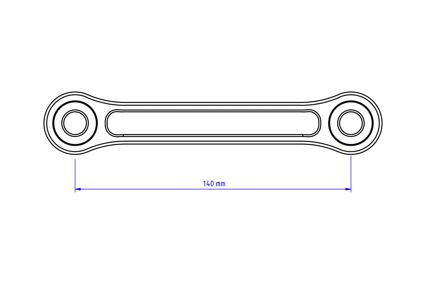 TR100 - CNC Racing Billet OE Height Links For the Ducati Panigale (18-19) / Streetfighter V4 / S / Speciale / R and Lowering Links For the Ducati Panigale V4/S (2020+)