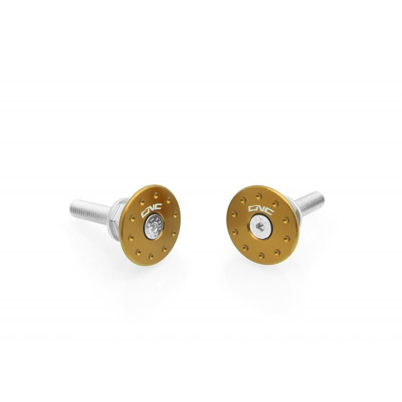 CLOSEOUT OS - CNC Racing Upper Frame Plug Kit - Color Gold