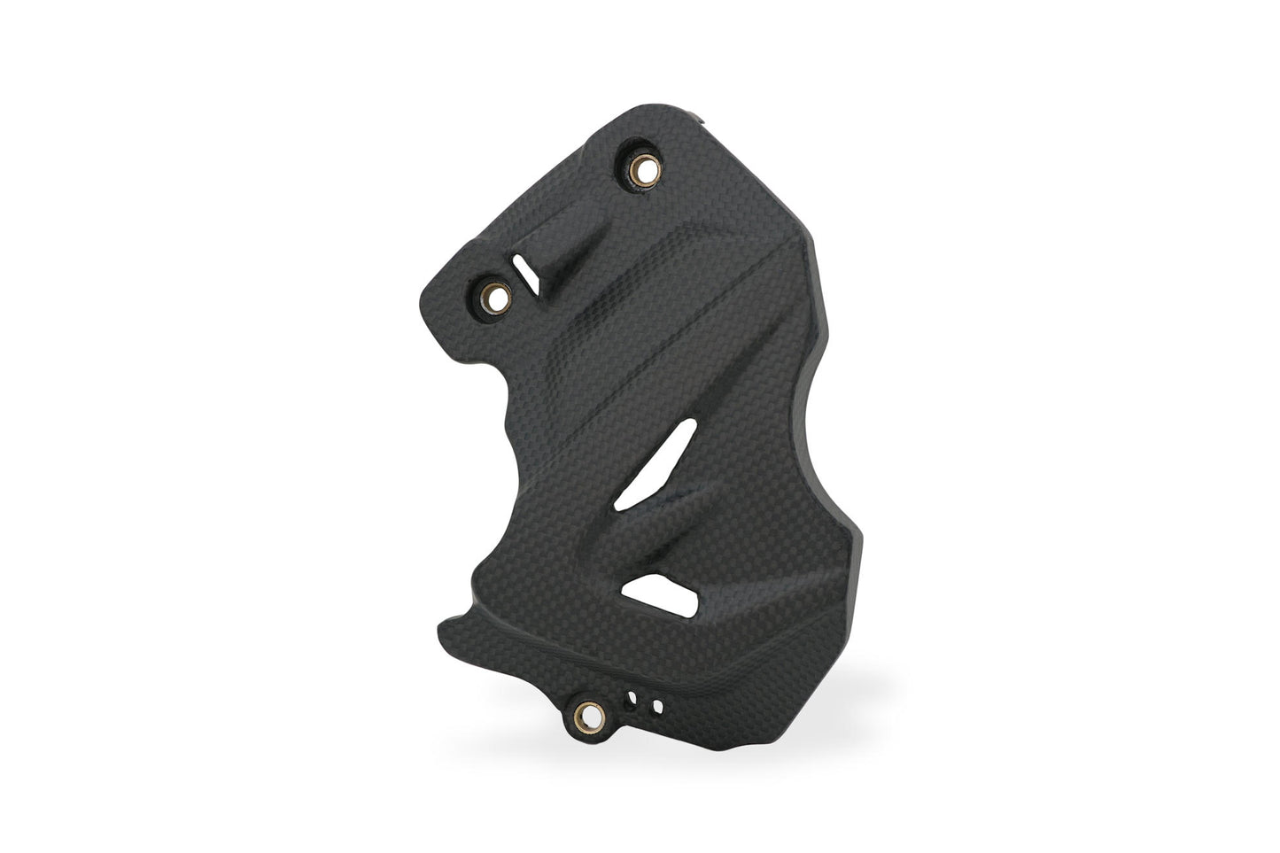 ZA245Y - CNC Racing Carbon Fiber Front Sprocket Cover for the Ducati DesertX
