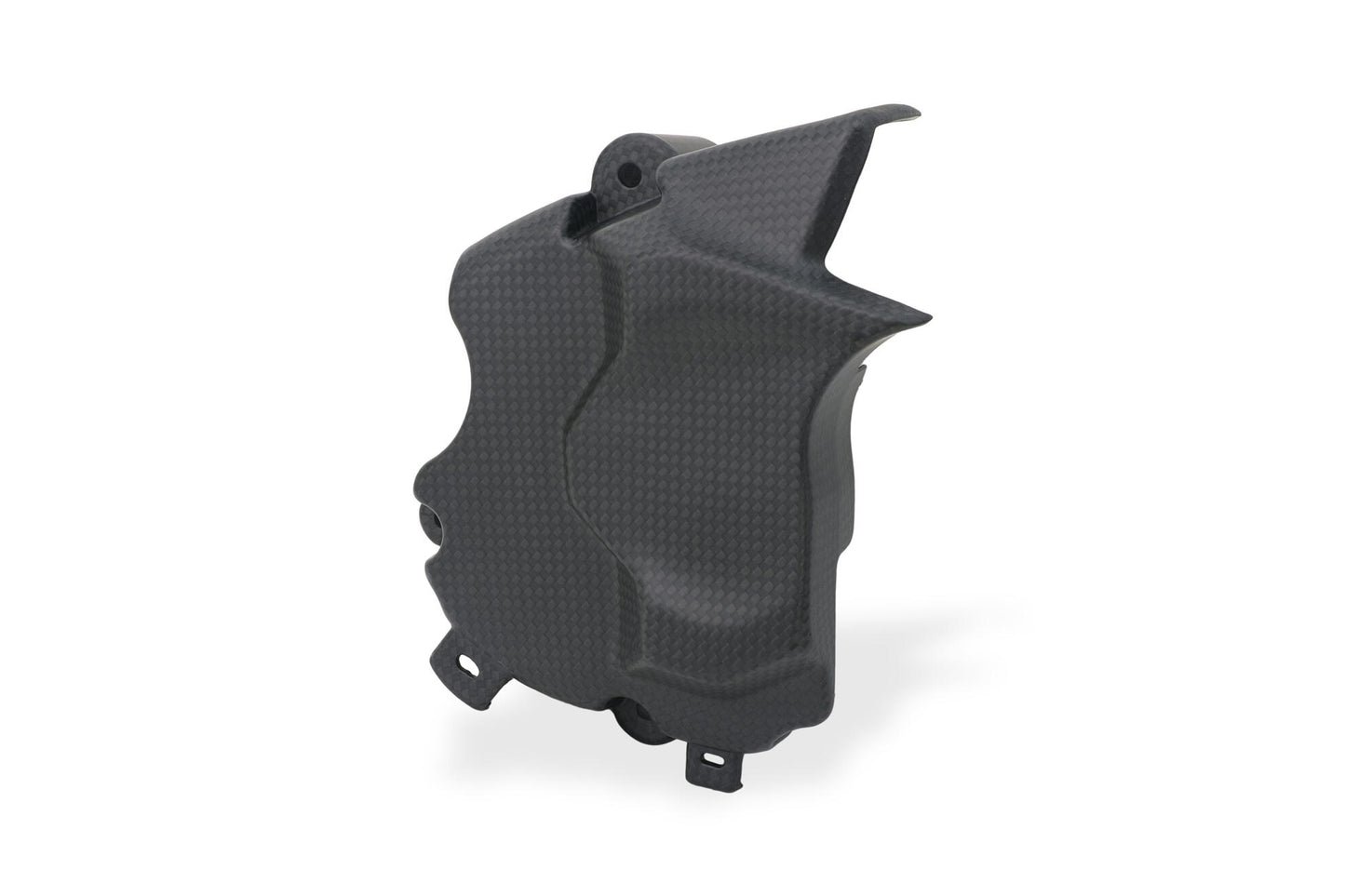 ZA281Y - CNC Racing Carbon Fiber Front Sprocket Cover for Ducati Hypermotard 698 Mono