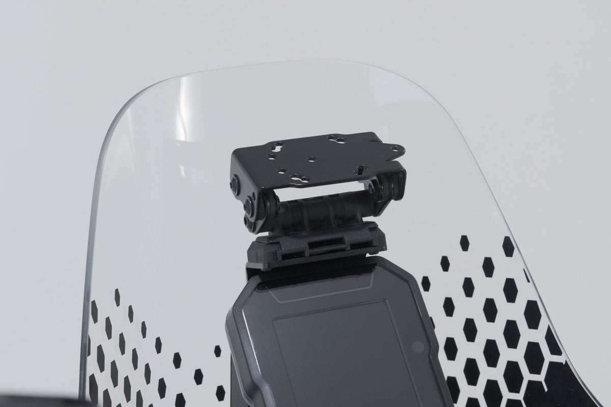 CLOSEOUT OS - SW-MOTECH - GPS mount for cockpit - Ducati DesertX (22-) / Rally (23-) - BLACK