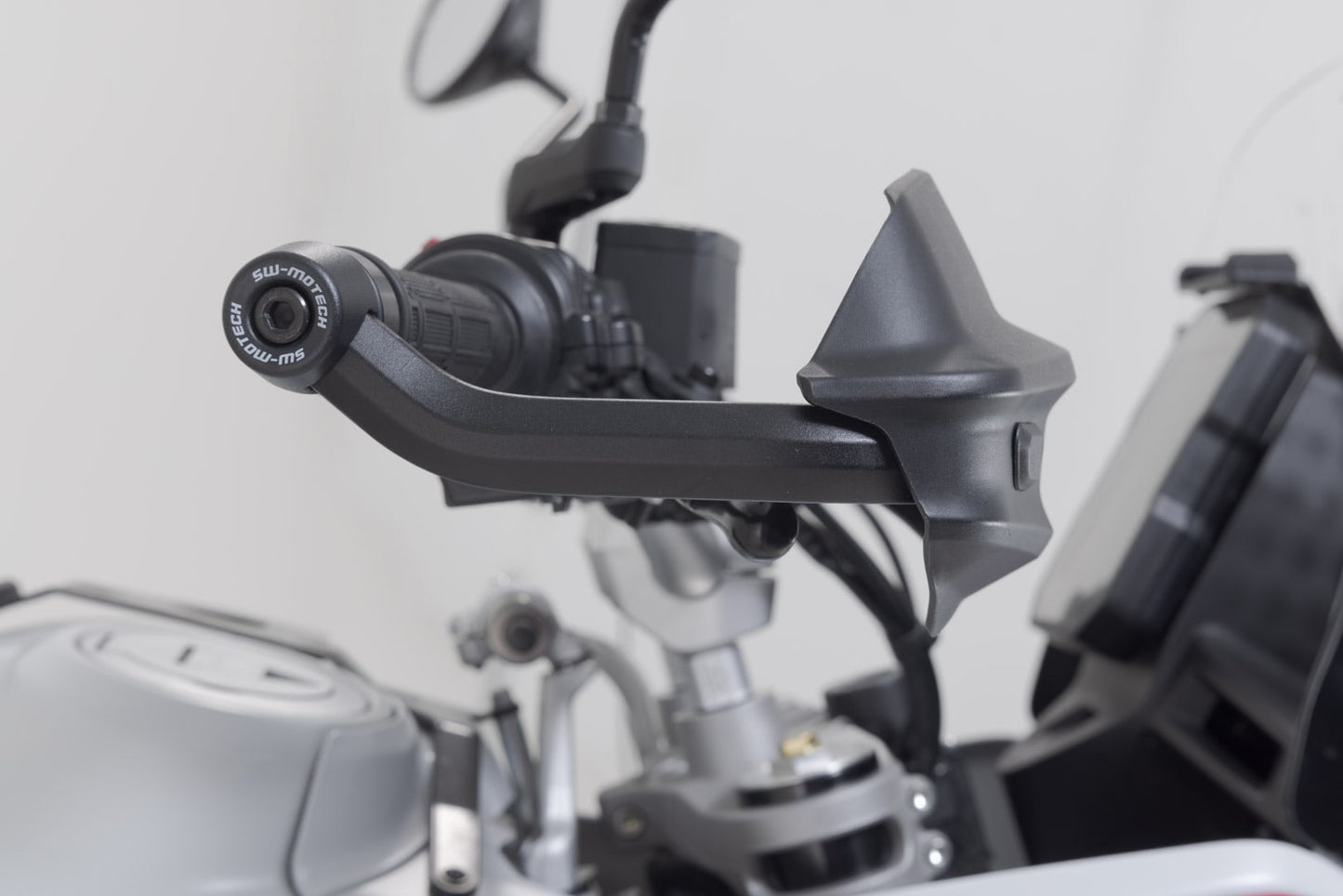 HDG.00.220.31301/B - SW-MOTECH - Adventure handguard kit - Ducati DesertX / Rally, CFMoto 800MT-X - BLACK
