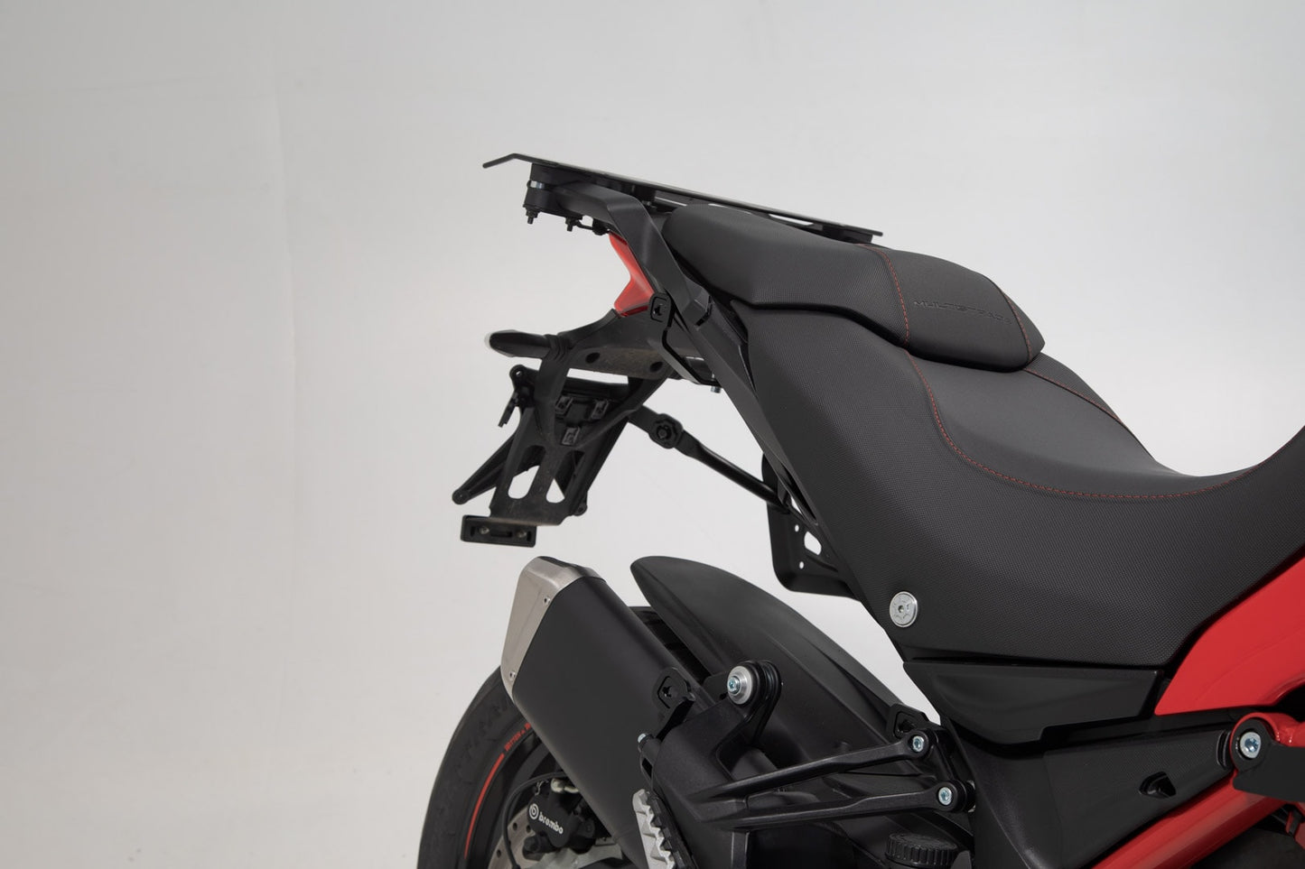 KFT.22.114.30000/B - SW-MOTECH - PRO side carrier - Ducati Multistrada 1200/ 1260/ 950 / V2 - BLACK