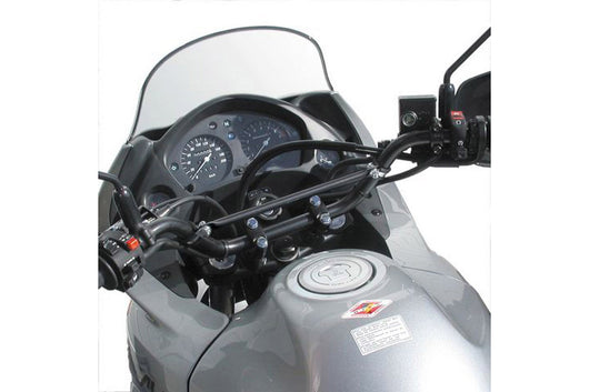 LST.00.244.100/B - SW-MOTECH - Crossbar diameter 12mm - For handlebar diameter of 22mm - BLACK
