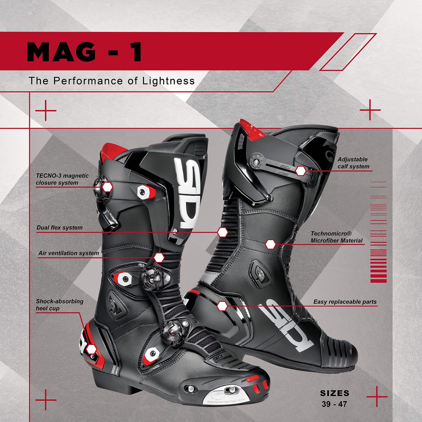 Sidi - Mag-1 Boot - WHITE