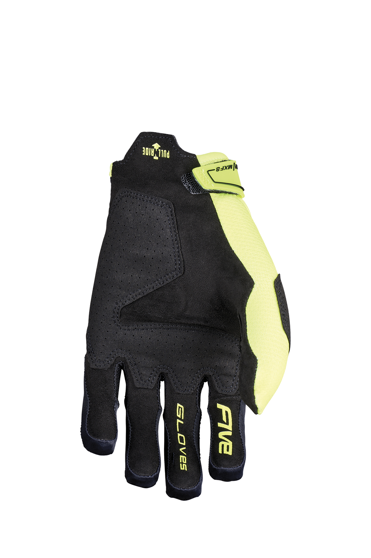 FIVE GLOVES - MXF3 EVO - BLACK/FLUO YELLOW