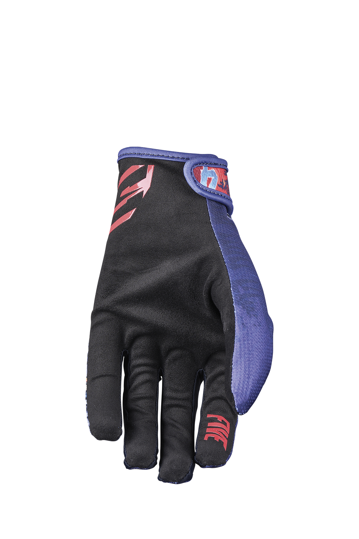 FIVE GLOVES - MXF4 - DEMON Midnight BLUE/Red