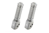 PC122 - CNC Racing Solid Round Folding Passenger Footpeg Kit for Ducati Scrambler