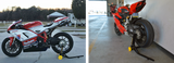 MD-PRO-S-405 - MOTO-D - PRO-SERIES SINGLE-SIDED SWINGARM STAND - LARGE AXLE