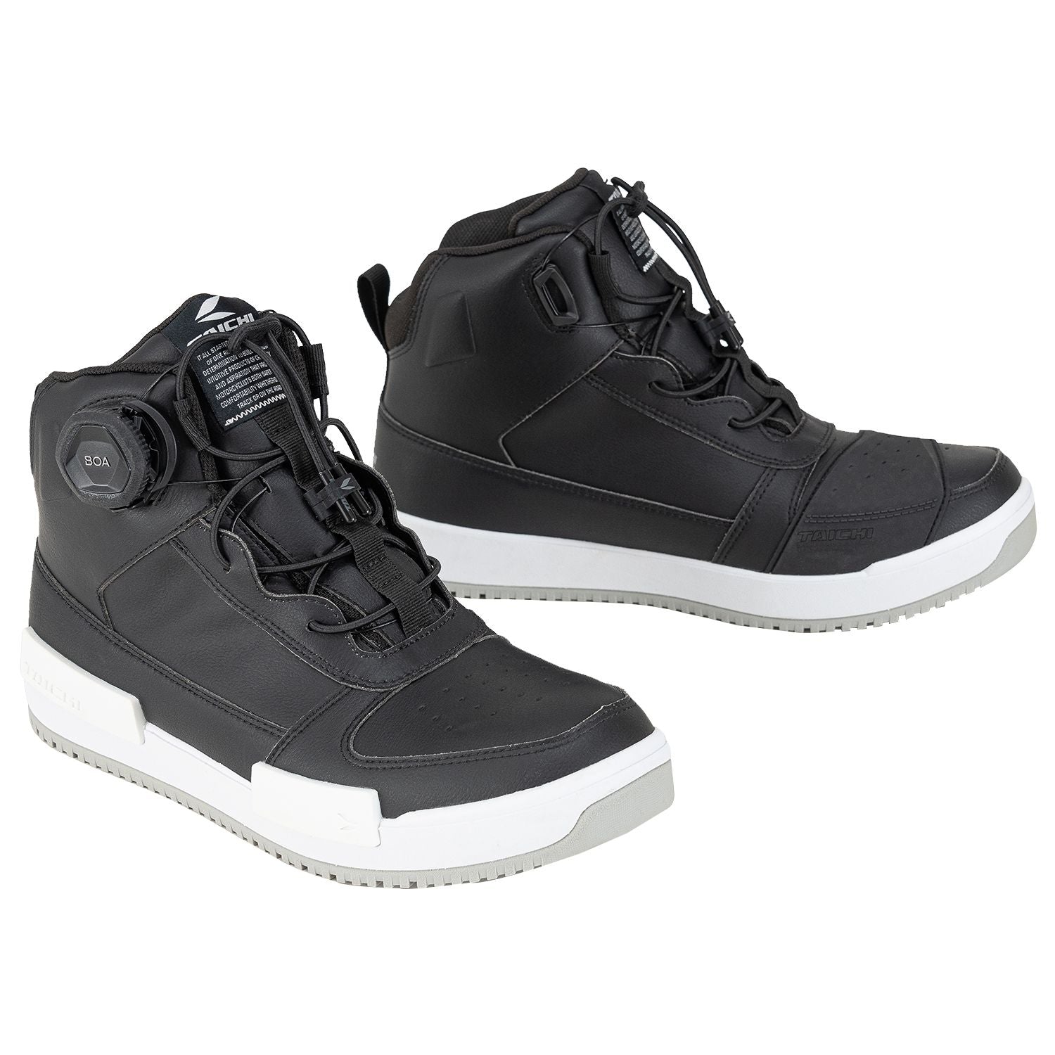 RS Taichi - DRYMASTER BREAK SHOES BLACK/WHITE RSS014 – Ducati Omaha