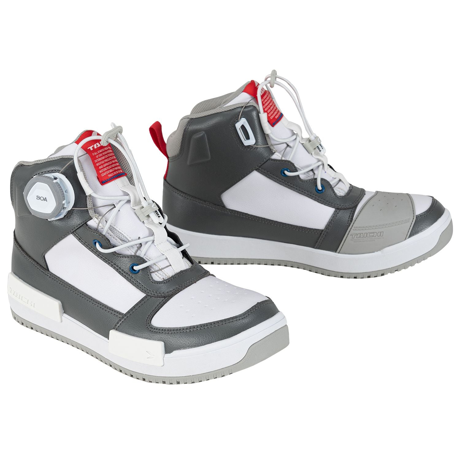RS TAICHI DRYMASTER BREAK SHOES 27.5㎝ RS Taichi - DRYMASTER BREAK SHOES WHITE/GRAY RSS014 – Ducati Omaha