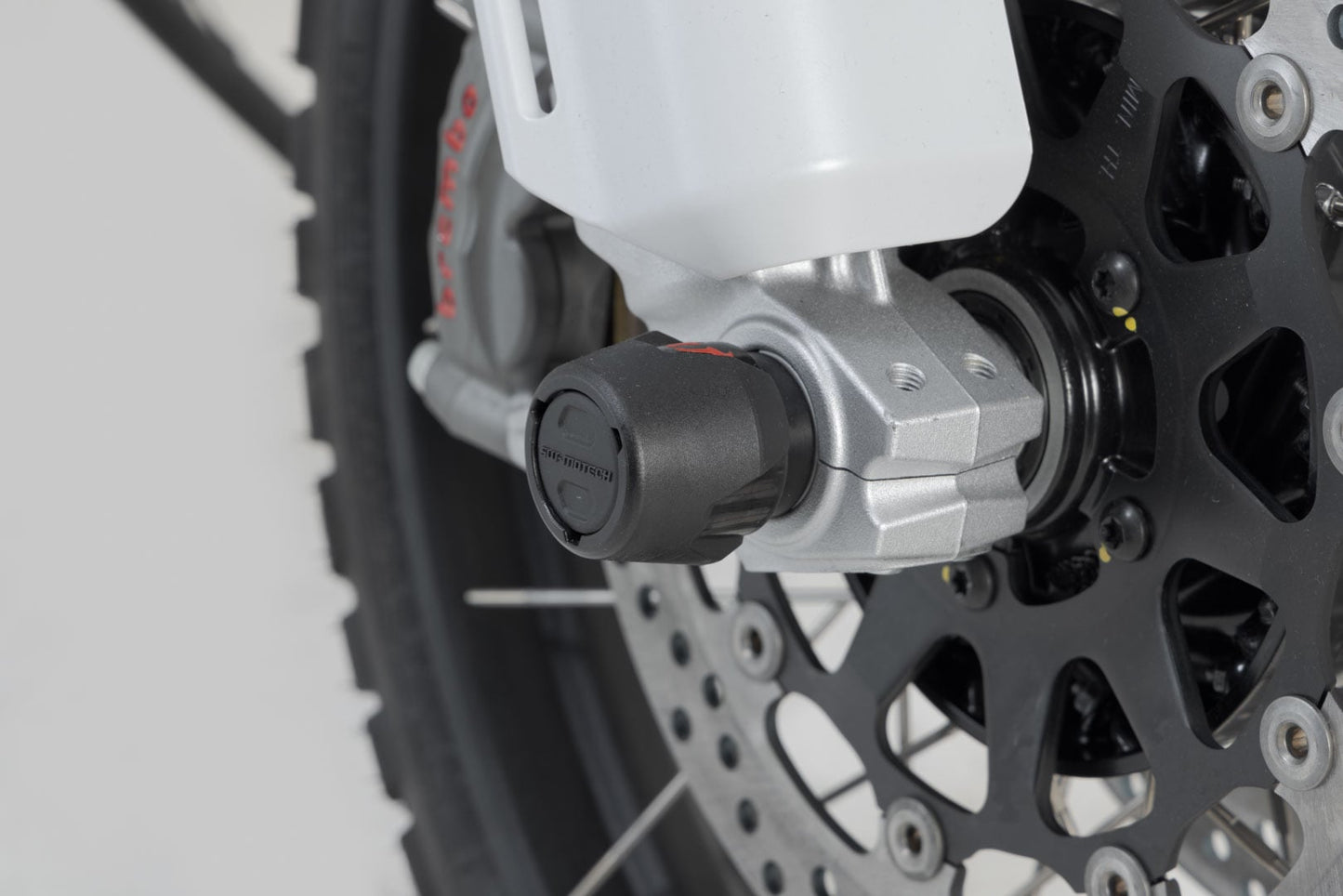 STP.22.176.10001/B - SW-MOTECH - Slider set for front axle - Ducati models - BLACK