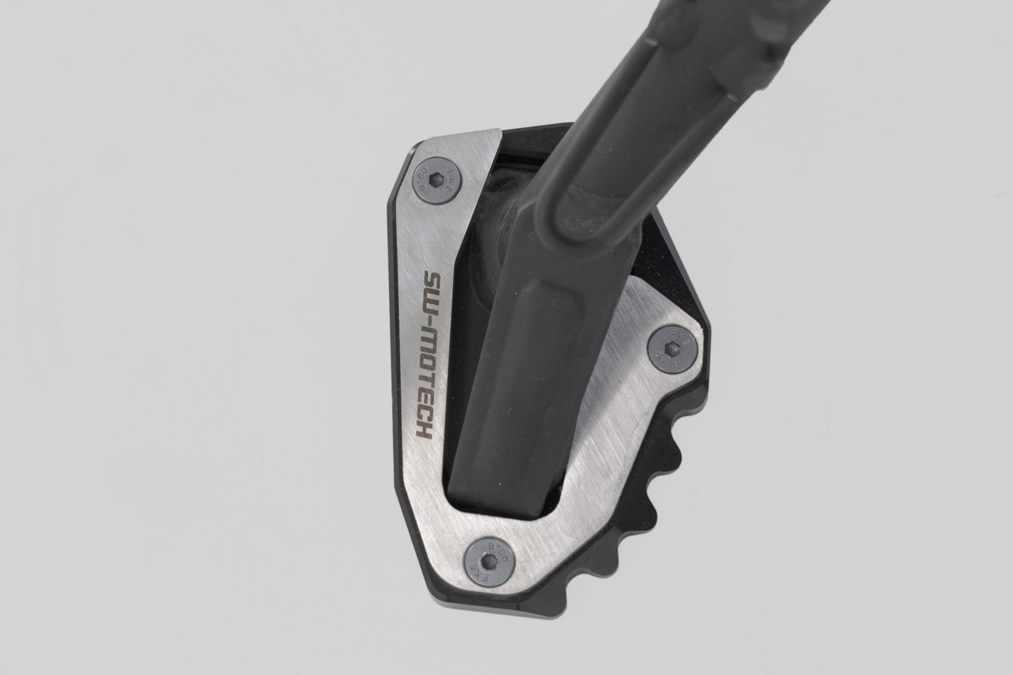 STS.22.584.10002 - SW-MOTECH - Extension for side stand foot - / Ducati models - BLACK - SILVER