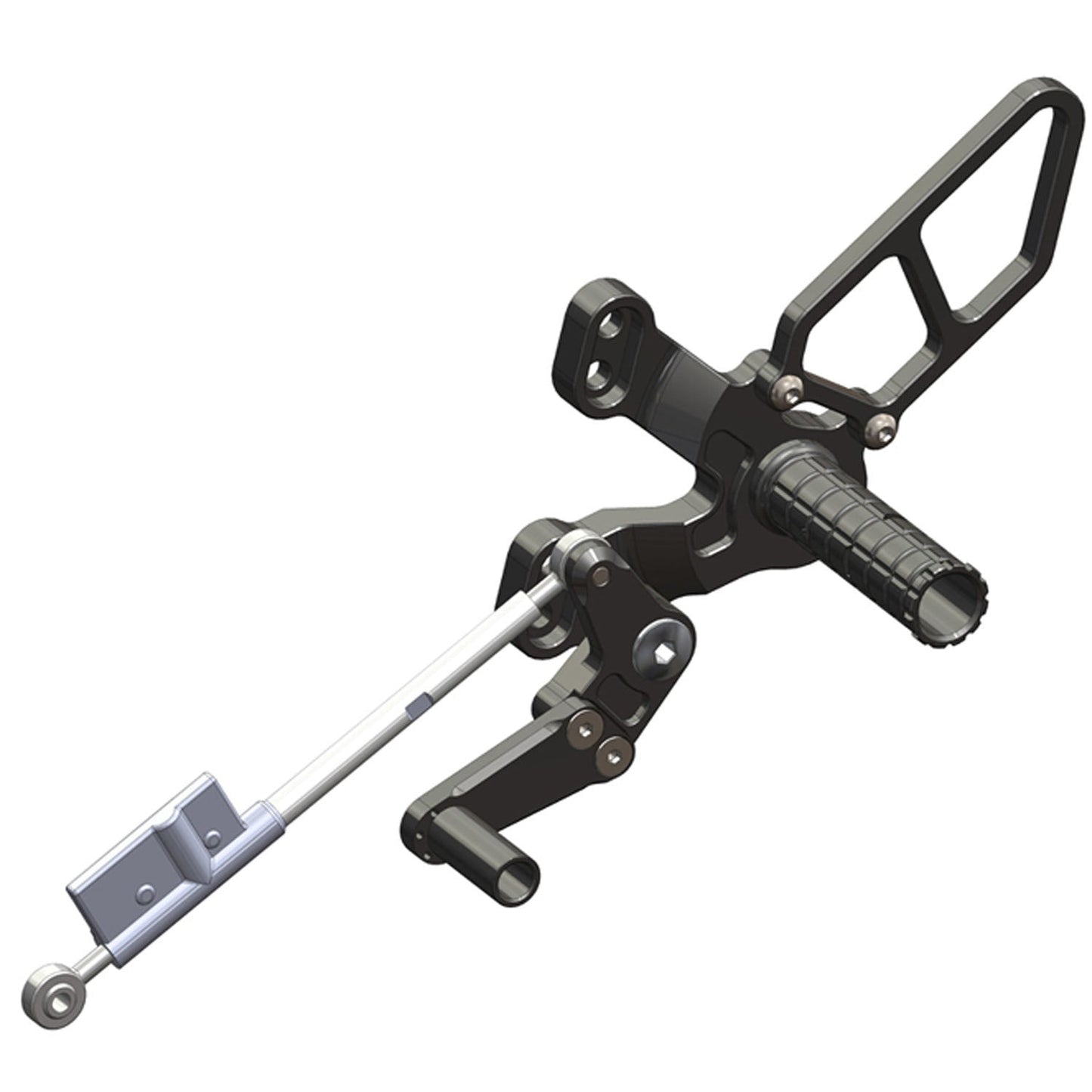 Woodcraft - 05-0641 Ducati 1198SP/848 EVO Rearset GP w/Shift Pedal (Factory QS)