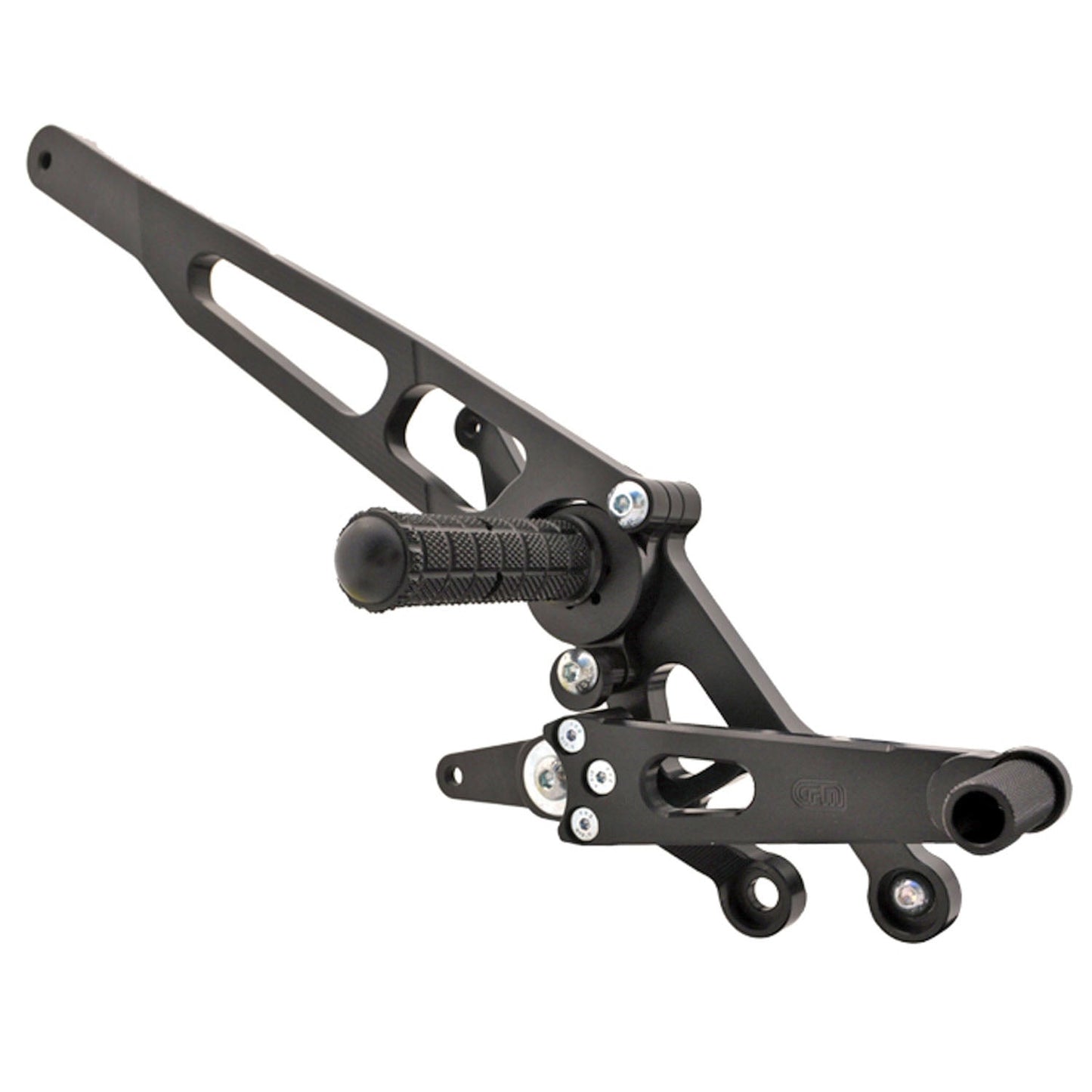 Woodcraft - 05-0652B Ducati Hypermotard 821 Complete Rearset w/ Pedals - STD/GP Shift