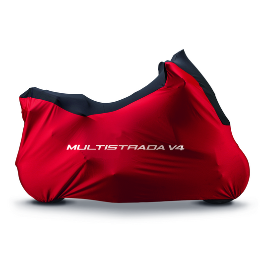 CLOSEOUT OS - Indoor Fitted Bike Cover - Multistrada V4