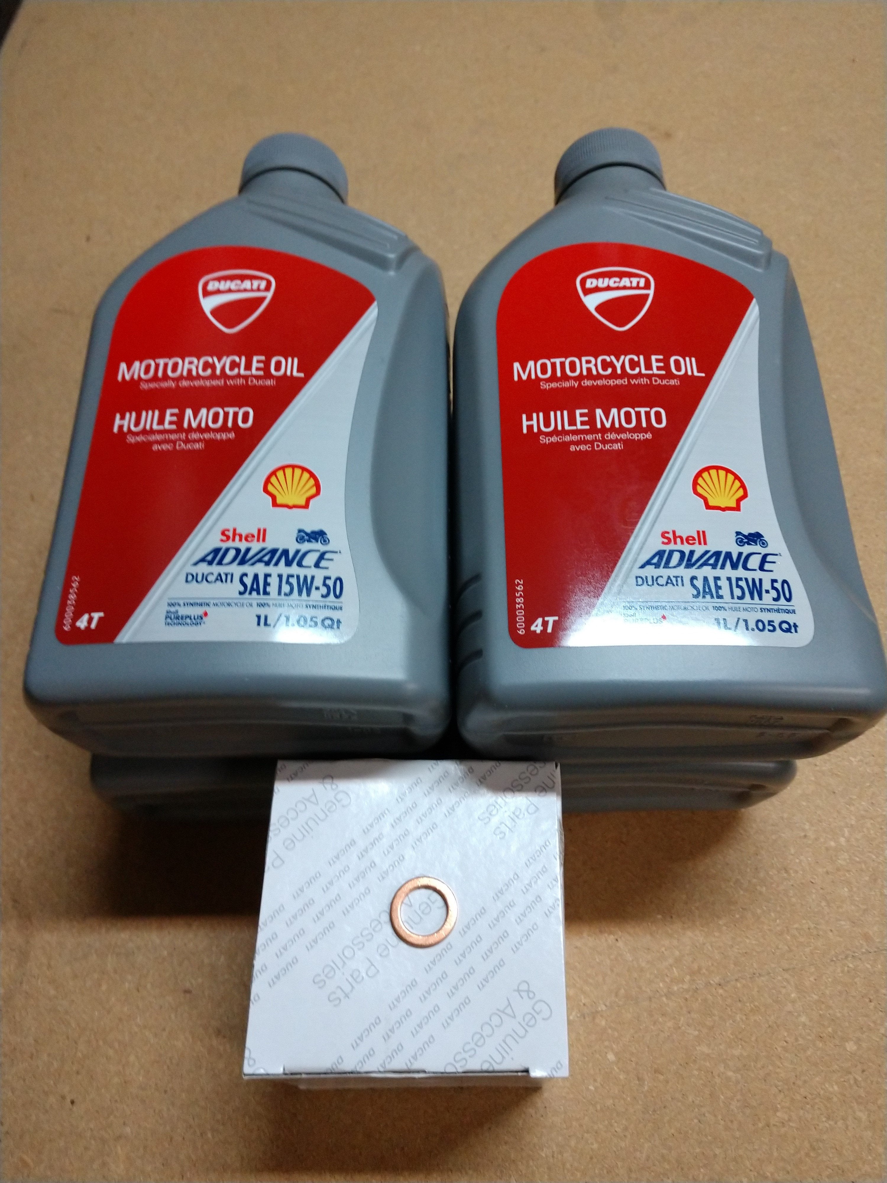 Ducati OEM Oil Change Kit (Manufacturer Recommended) – Ducati Omaha