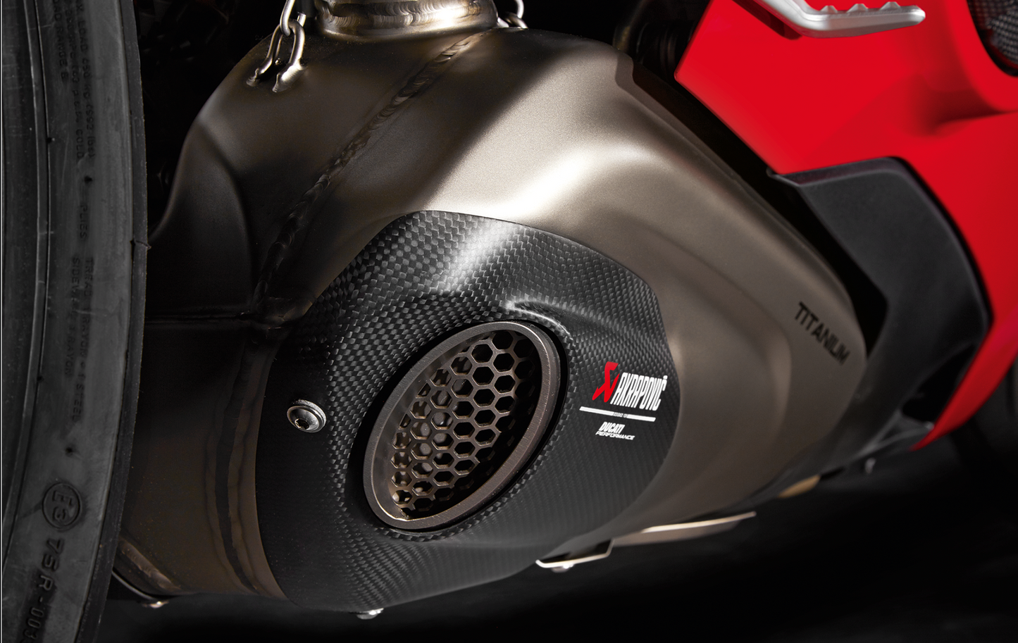 96481712AA - Akrapovic Slip On Silencer - V4
