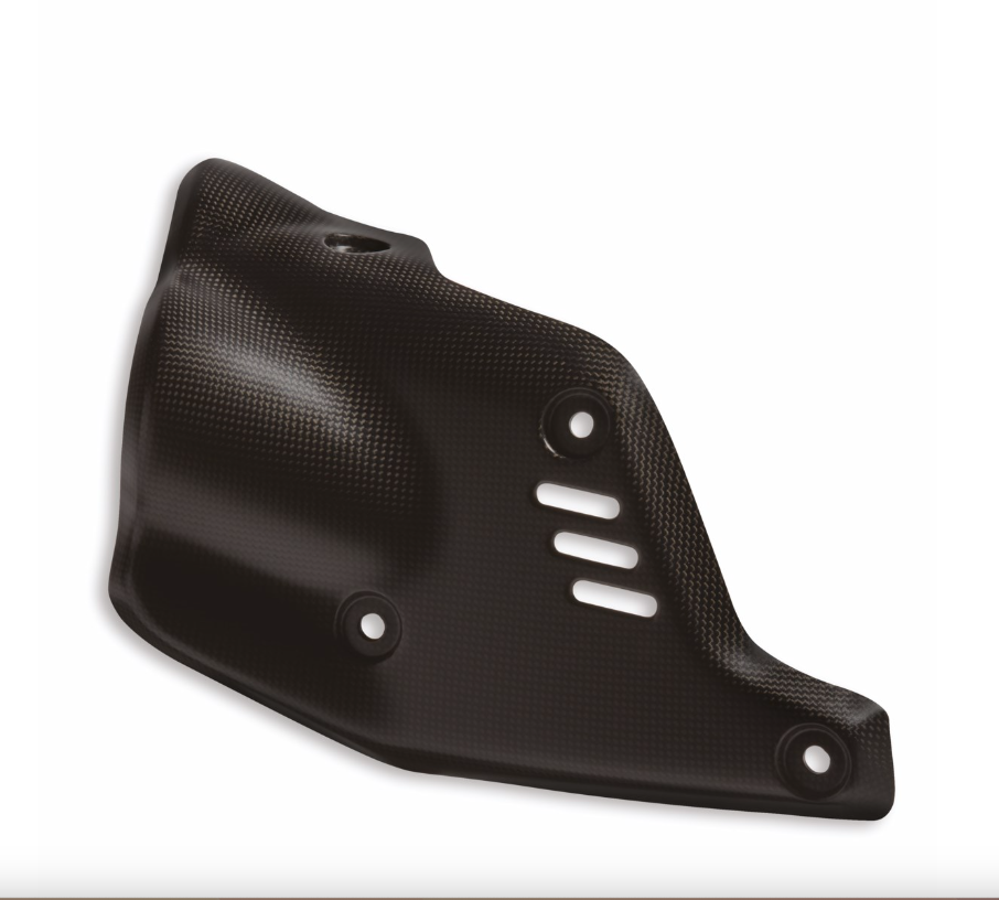 96482191AA - Carbon Heat Guard - Diavel V4