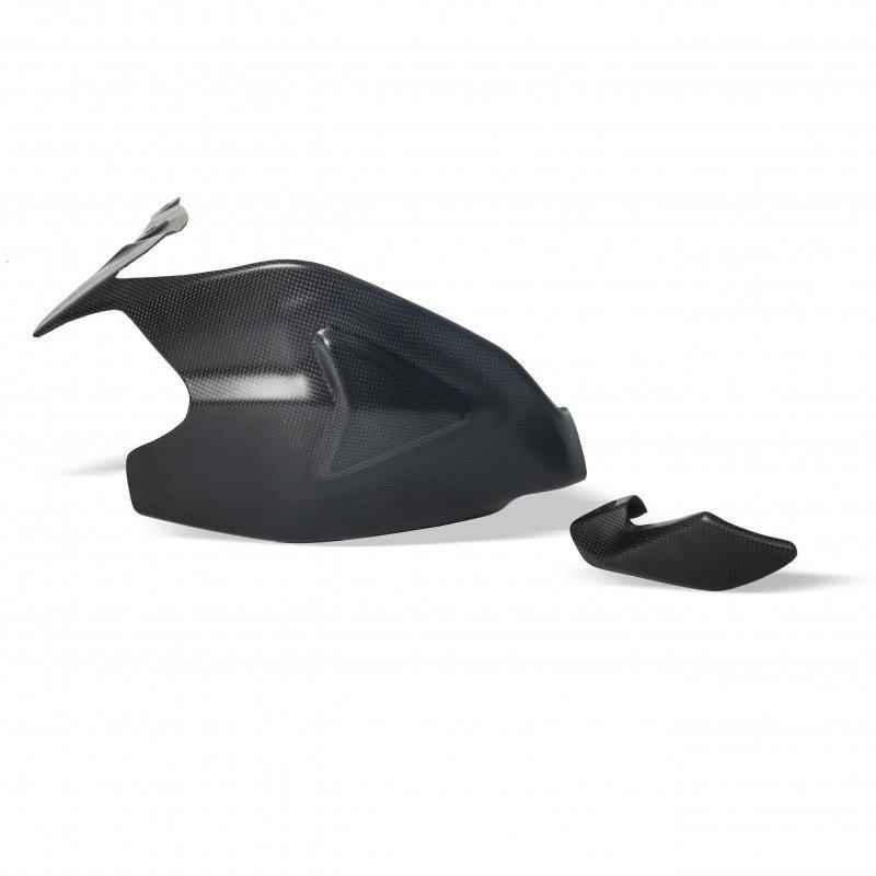 CNC Racing Carbon Fiber Swingarm Guard and Fin