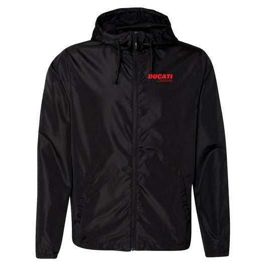 Ducati Omaha Classic Lightweight Windbreaker Black